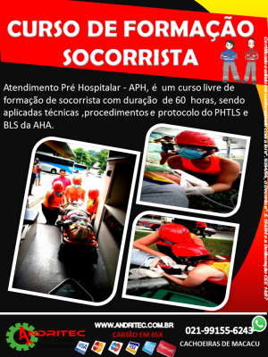 Detalhes doCURSO DE FORMAÇÃO EM SOCORRISTA